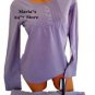 Nautica Cozy Lavender Lounge Sleepwear Top Womens S/P