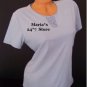 Nautica Cozy Classic Sleepwear Blue Top Women's Med