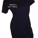 Nautica Cozy Night Gown Sleepwear Black Dress Women's XS