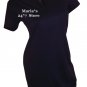 Nautica Cozy Night Gown Sleepwear Black Dress Women's XS