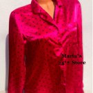 Morgan Taylor PJ Fuchsia Top Sleepwear Women's M