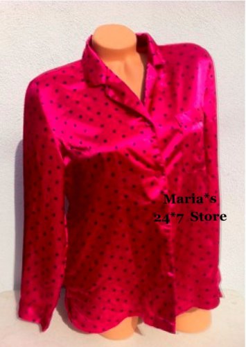Morgan Taylor PJ Fuchsia Top Sleepwear Women's M
