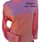 Jones New York Sport Pink Top Blouse Shirt Women's PSm