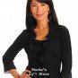 Geneology Ruffle Edge Crinkle Blouse & Tank Top Set Women's Sz Lg