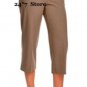Geneology Stretch Taupe Crop Pant Slimming Panel Women's Sz 8