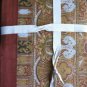 WILLIAM SONOMA Printed Paisley Tablecloth 90" Dinner Table