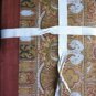 WILLIAM SONOMA Printed Paisley Tablecloth 90" Dinner Table