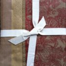 WILLIAM SONOMA Harvest Wheat Jacquard Tablecloth 90" Dinner Table