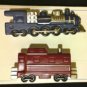 Potter Barn 2 Metal Train Set Dresser Drawers Knobs w/Hardware Cabinet Pulls