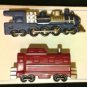 Potter Barn 2 Metal Train Set Dresser Drawers Knobs w/Hardware Cabinet Pulls