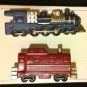 Potter Barn 2 Metal Train Set Dresser Drawers Knobs w/Hardware Cabinet Pulls