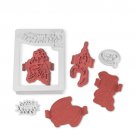 Williams Sonoma MARVEL 6 Comics Book Spider Man Cookie Cutter Stamp Set