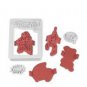 Williams Sonoma MARVEL 6 Comics Book Spider Man Cookie Cutter Stamp Set