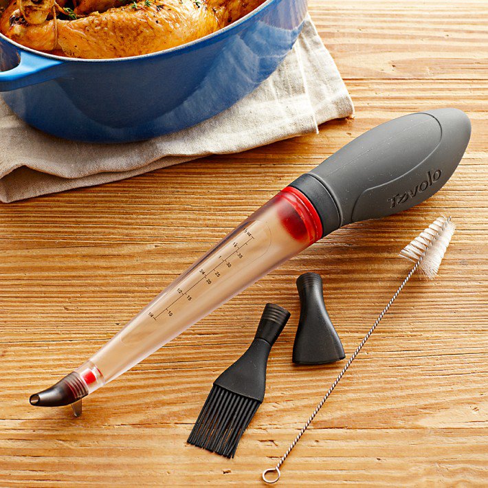 Williams Sonoma Angled Dripless Turkey Beef Baster Meat Turkey Poultry