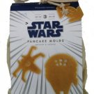Williams Sonoma 3 Star Wars Pancake Molds Set Wing Fighter Vader Falcon