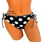 Hula Honey Dotted Bikini Swim Suit Bottom Women's Sz S, L