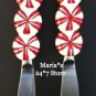 WILLIAM SONOMA 2 Peppermint Spreaders Knife Set