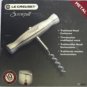 Williams Sonoma Le Creuset Wine Bottle Metal Cork Screwpull Bar Tool