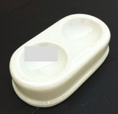 Williams Sonoma Antique White Turkey Salt & Pepper Cellar Pincher Art Craft