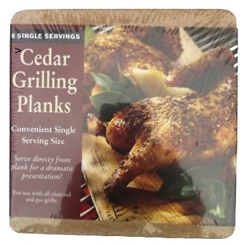 Williams Sonoma 6 Small Cedar Grilling Wood Planks BBQ Set
