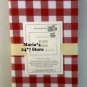 Williams Sonoma Check Lined Placemats Set of 4 Navy