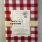 Williams Sonoma Check Lined Placemats Set of 4 Navy