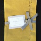 Williams Sonoma Hemstitch Linen PlaceMats Dijon  $60