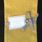 Williams Sonoma Hemstitch Linen PlaceMats Dijon  $60
