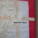 WILLIAM SONOMA Bold PINK Border Dinner Table Runner