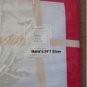 WILLIAM SONOMA Bold PINK Border Dinner Table Runner