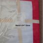 WILLIAM SONOMA Bold PINK Border Dinner Table Runner
