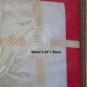 WILLIAM SONOMA Bold PINK Border Dinner Table Runner