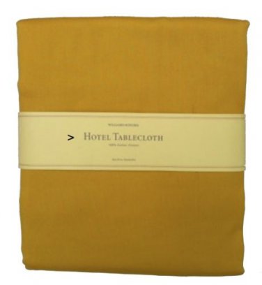 Williams Sonoma Hotel Dijon Dinner Table Tablecloth 126"