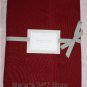 Williams Sonoma Hemstitch Red Tablecloth 108" $122.