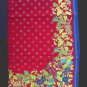 Williams Sonoma Red Provence Dinner Tablecloth Red 108"