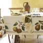 WILLIAM SONOMA Nappe Botanical Pear Tablecloth 108" Diner