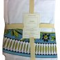 Williams Sonoma Lamed Tablecloth 70" Round Dinner