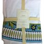 Williams Sonoma Lamed Tablecloth 70" Round Dinner
