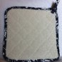 WILLIAM SONOMA Blue Floral Sommieres Oven Mitt Pot Holder