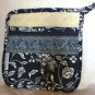 WILLIAM SONOMA Blue Floral Sommieres Oven Mitt Pot Holder