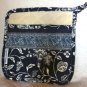 WILLIAM SONOMA Blue Floral Sommieres Oven Mitt Pot Holder