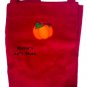 Williams Sonoma Pumpkin Burgundy Apron Kids Pottery Barn
