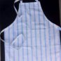 Williams Sonoma Blue Stripe Adult Apron Pottery Barn