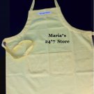 Williams Sonoma Logo Lemon Yellow Adult Apron Pottery Barn