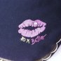 Betseyville by Betsey Johnson Leather Purse Black  Gold Beaded  $79