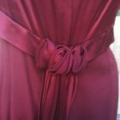 NEW W Too Burgund Satin Evening Dress Formal Women's Sz 10/42