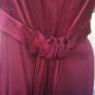 NEW W Too Burgund Satin Evening Dress Formal Women's Sz 10/42
