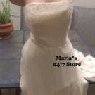 NEW Bari Jay Evening Chiffon Beaded Dress Formal Women's Sz 10 $215