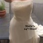 NEW Bari Jay Evening Chiffon Beaded Dress Formal Women's Sz 10 $215