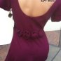 NEW Alusions Evening Burgundy Dress Formal Women's Sz 10